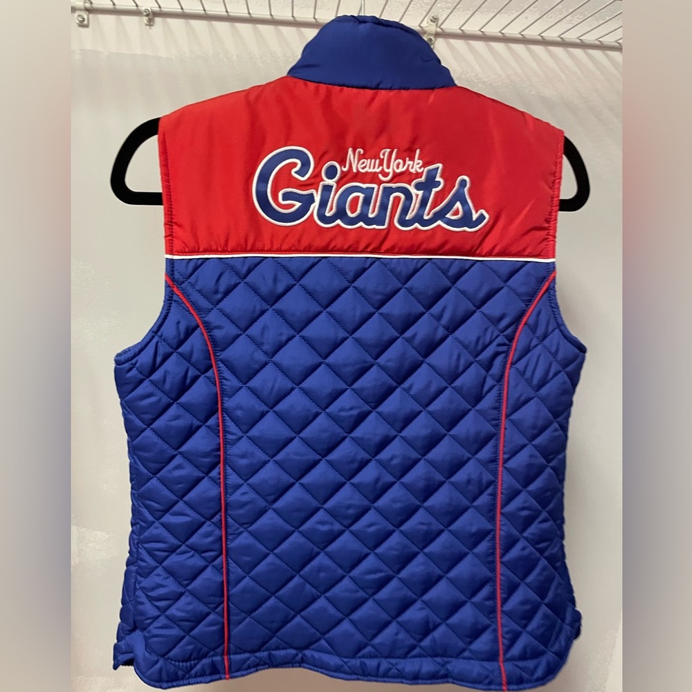 NY Giants Women’s NFL Team Apparel Vest